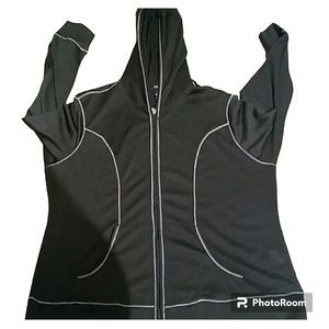 Style & Co studded skull hoodie